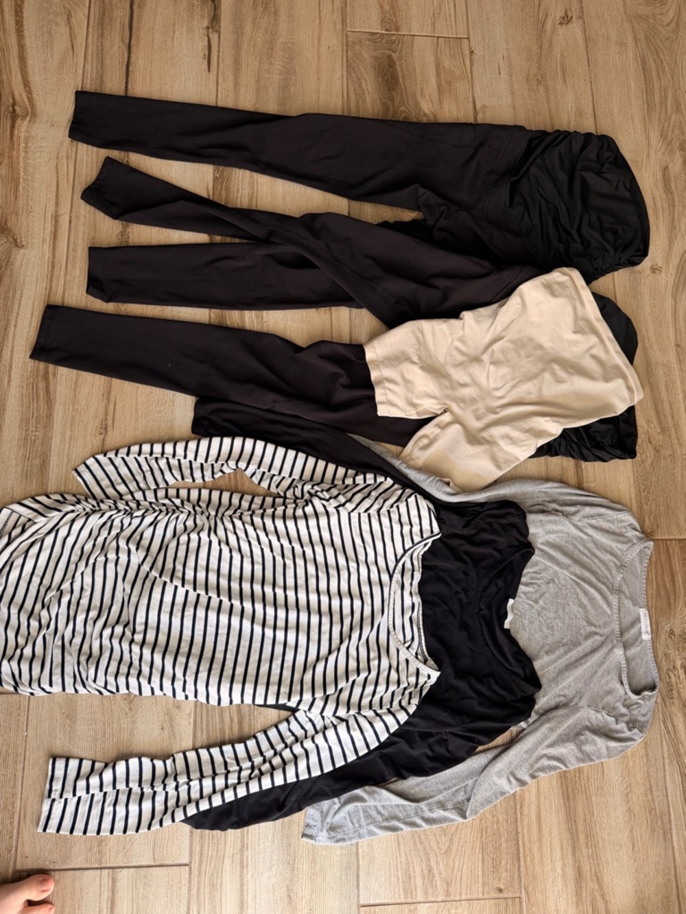 Belly Bandit Black Leggings with tops